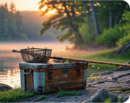 Fishing tip illustration